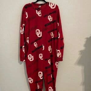 Oklahoma Sooners Red Men's Onesie